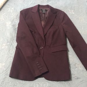 Maroon pant suit. Size 10.